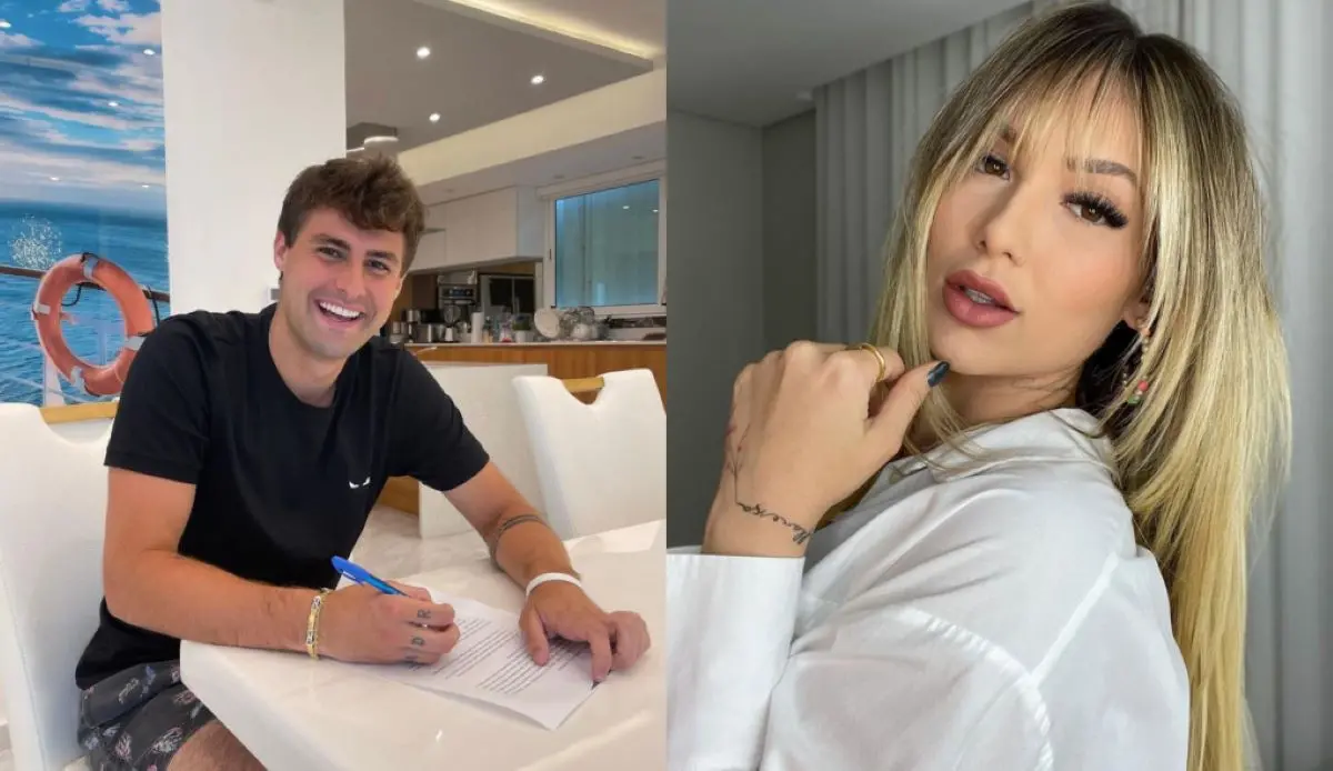 Montagem de fotos de Pedro Rezende (à esquerda) e Virginia Fonseca (à direita)