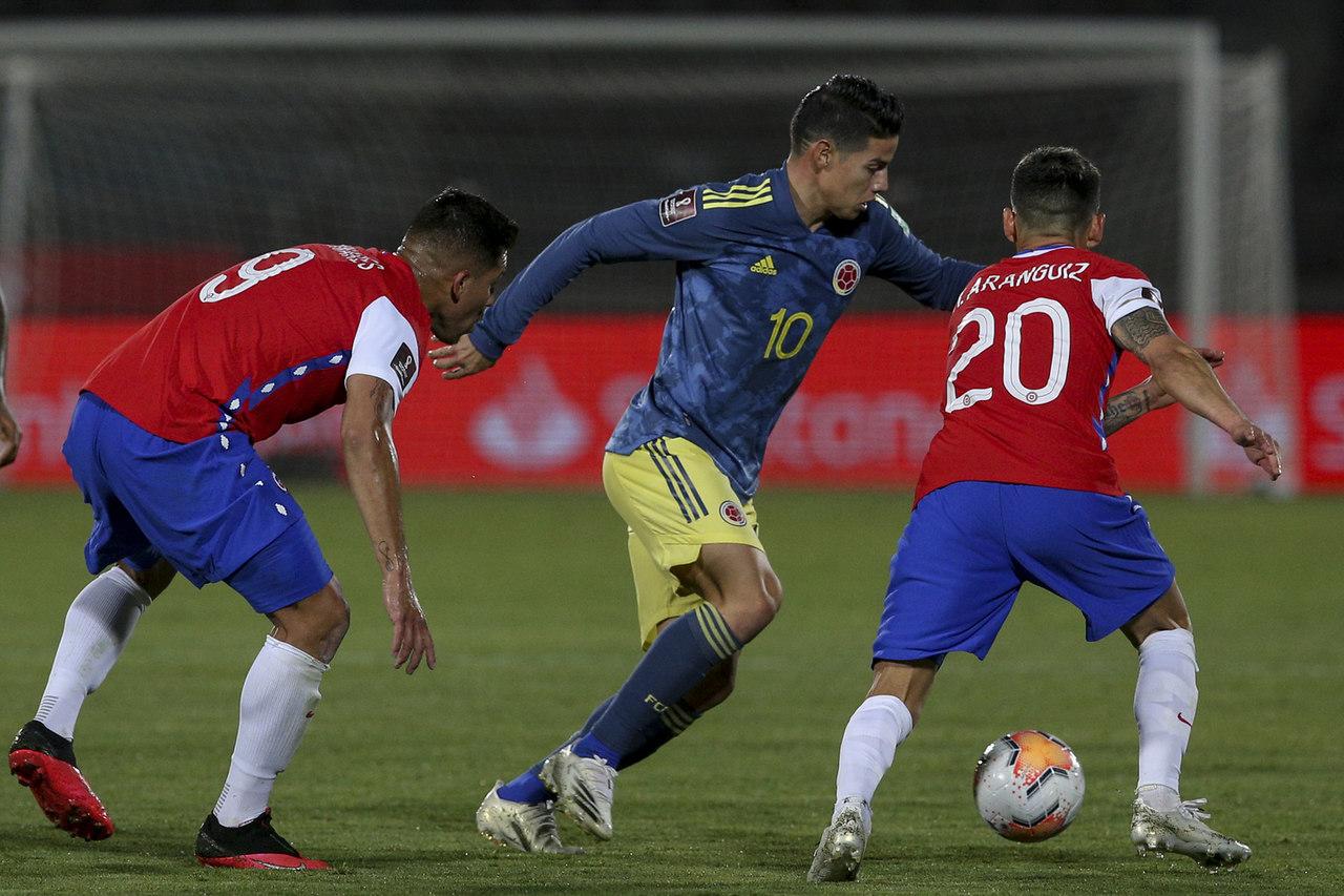 Col Mbia X Chile Pelas Eliminat Rias Confira Ao Vivo Jogada Di Rio   Colombia X Chile 