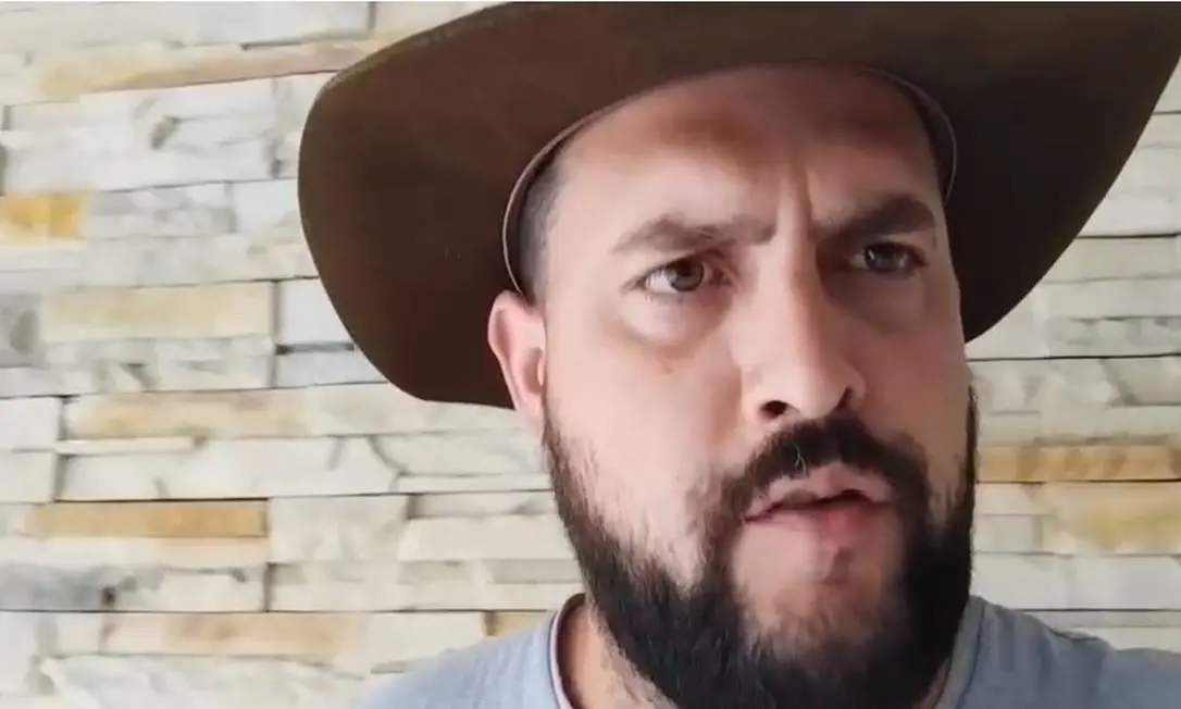 Caminhoneiro Marcos Antônio Pereira Gomes, conhecido como Zé Trovão