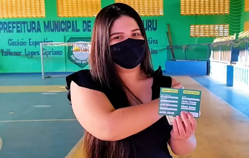 São Luís do Curu começou a aplicar doses em adolescentes no mesmo dia de Fortaleza.