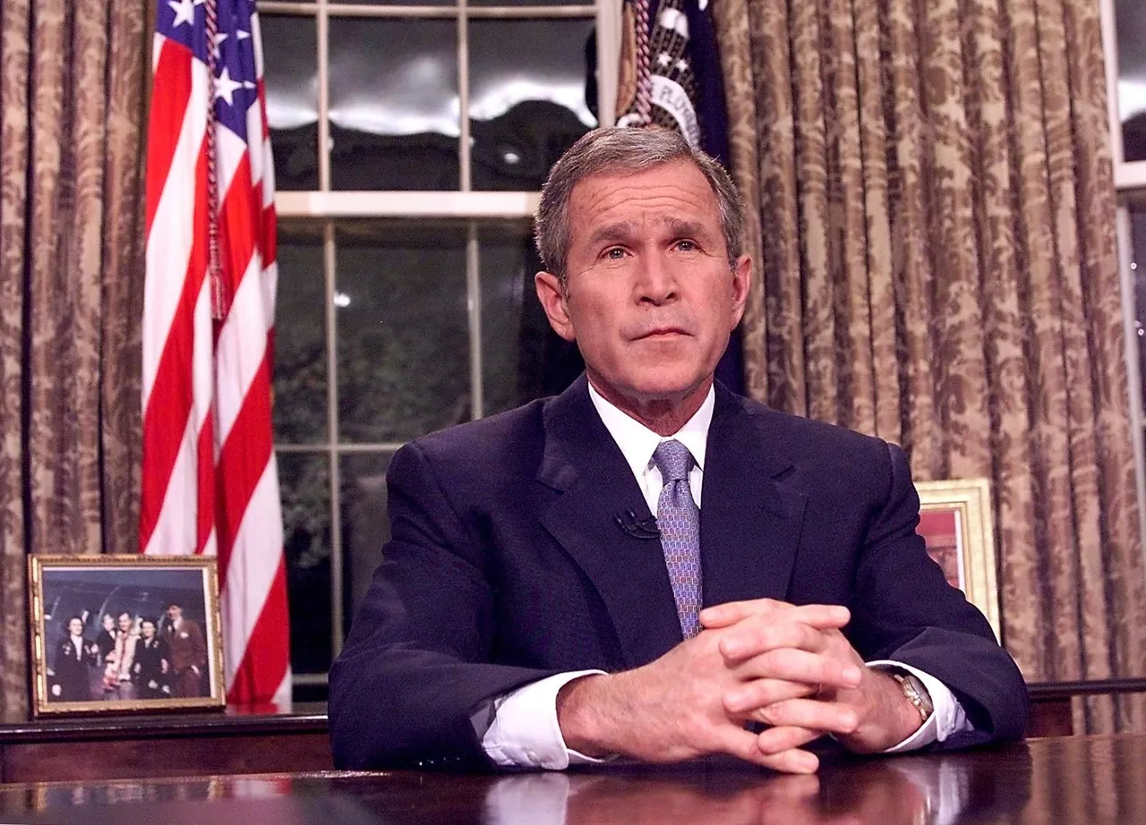 Presidente Bush chamou os ataques de “atos de terror malignos e desprezíveis”