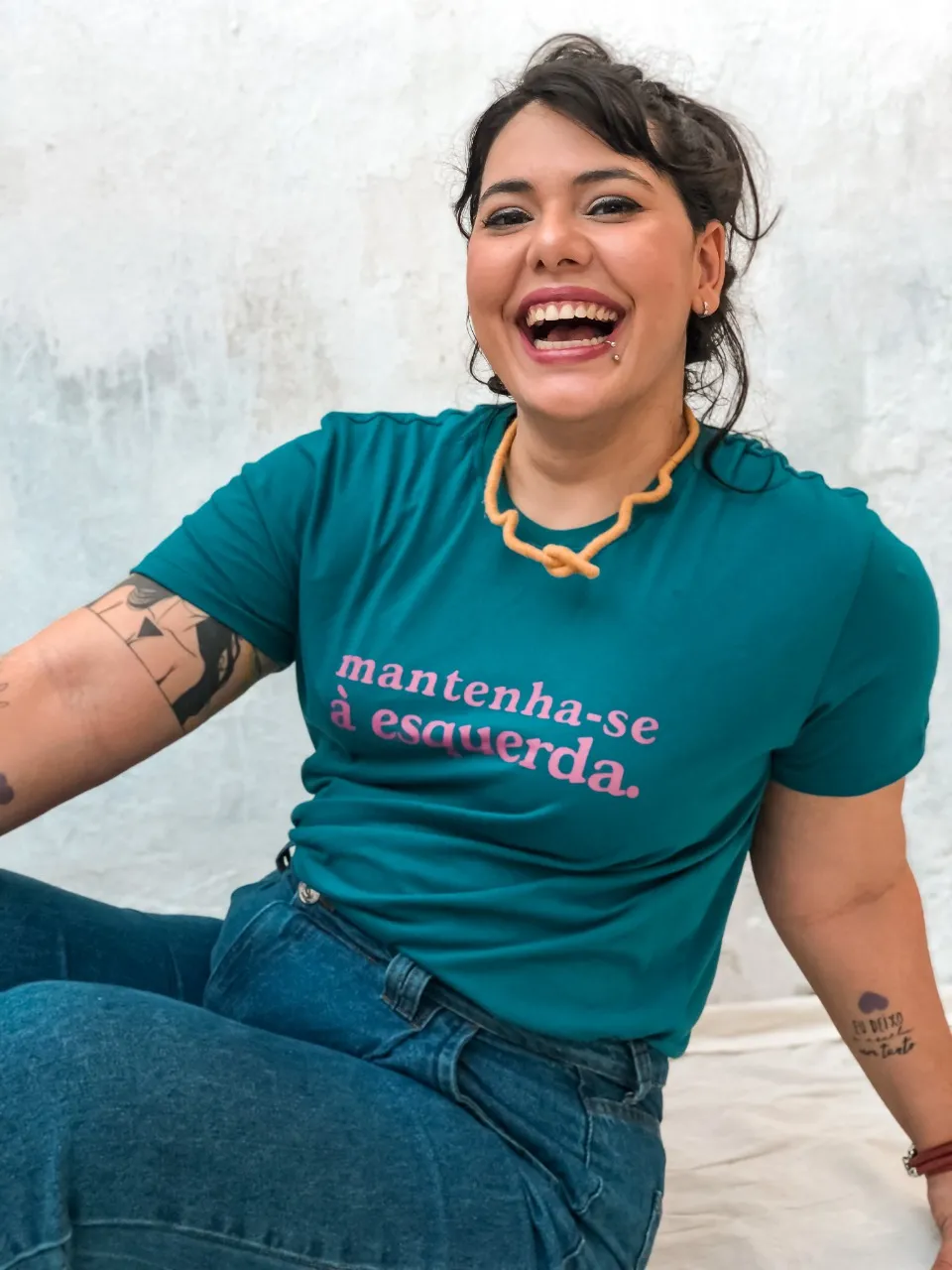 “Sou, além da depressão, uma mulher muito livre, que quer levar várias mulheres à liberdade junto.”