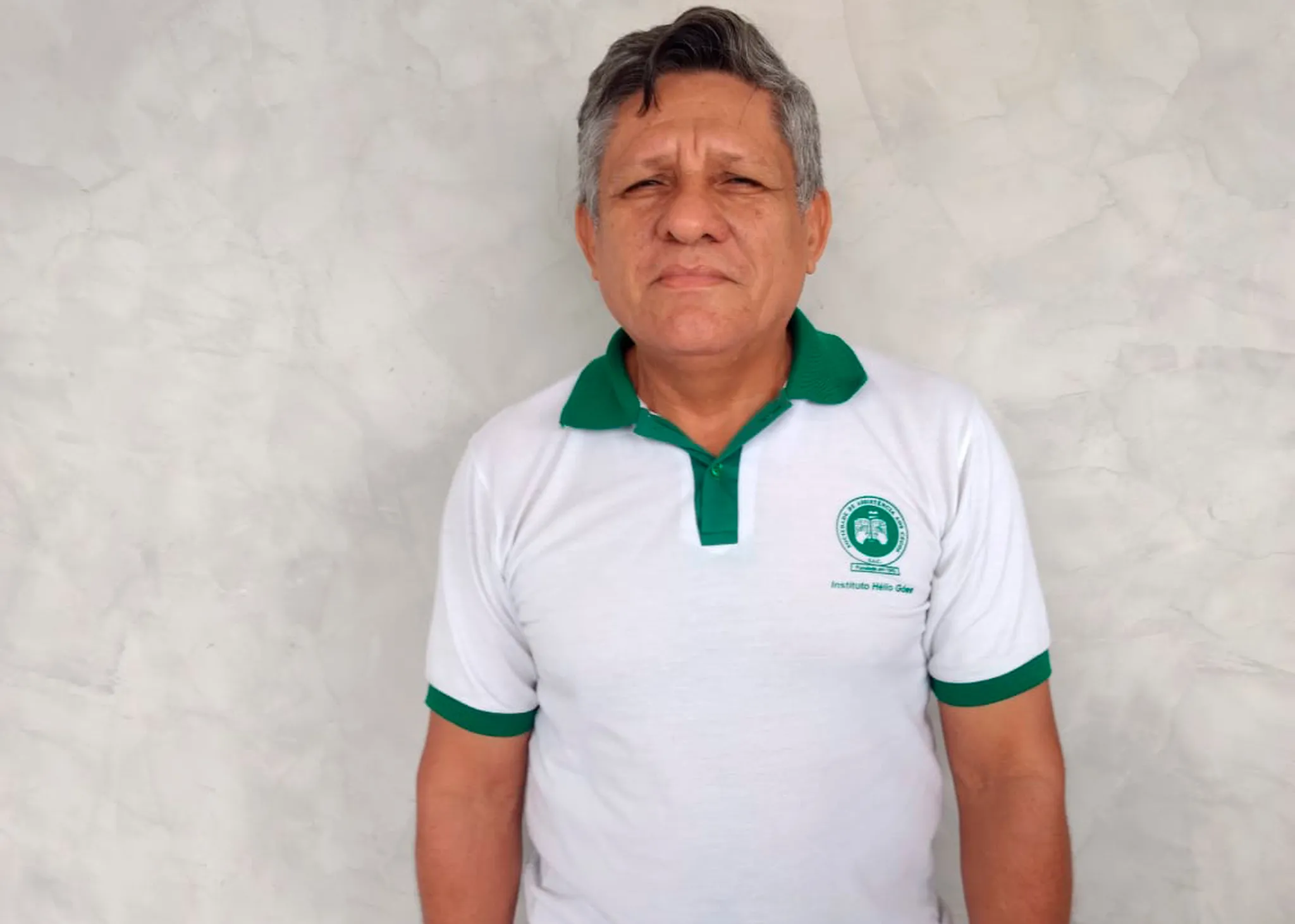 Retratos compõem a maior parte da exposição. Acima, Luiz Carlos pelas lentes de Sérgio