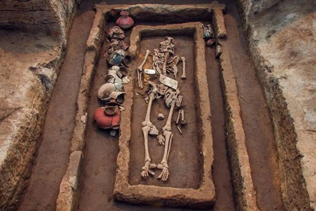 Esqueleto encontrado em Shandog, China