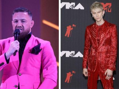 Conor McGregor e Machine Gun Kelly se envolveram em confusão na premiação VMA 2021