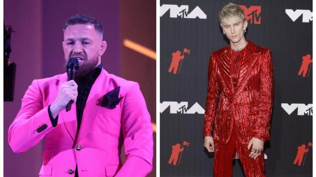 Conor McGregor e Machine Gun Kelly se envolveram em confusão na premiação VMA 2021