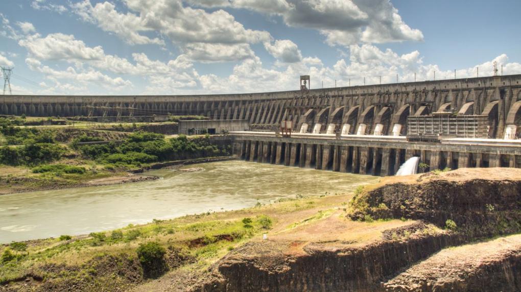 Usina hidrelétrica de Itaipu, em Foz do Iguaçu (PR)