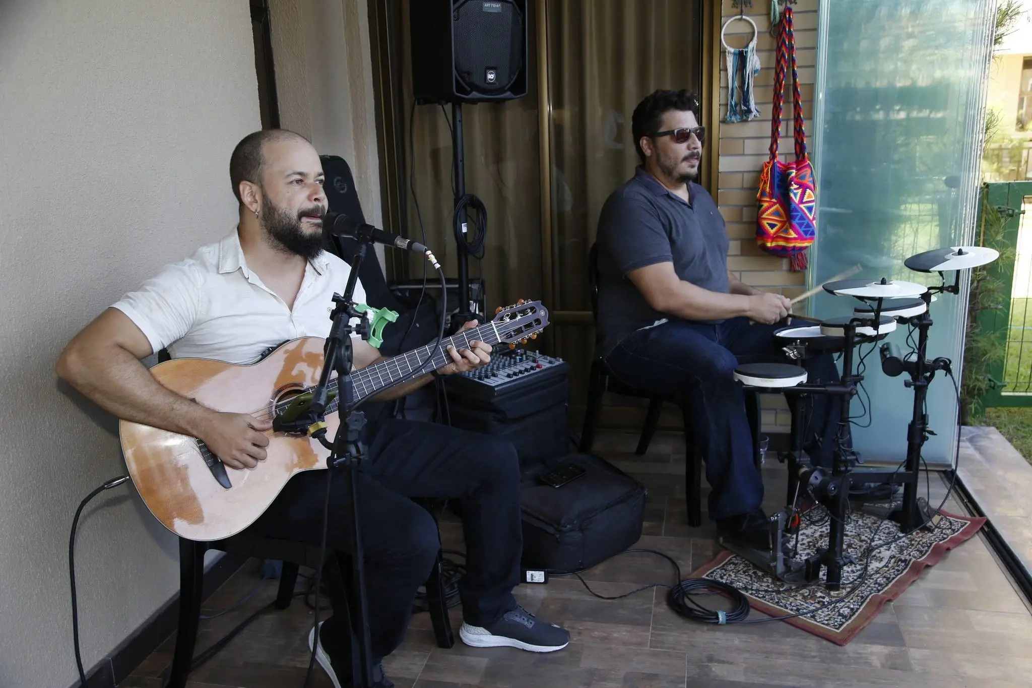 Dudu Santos e Alex Oliveira
