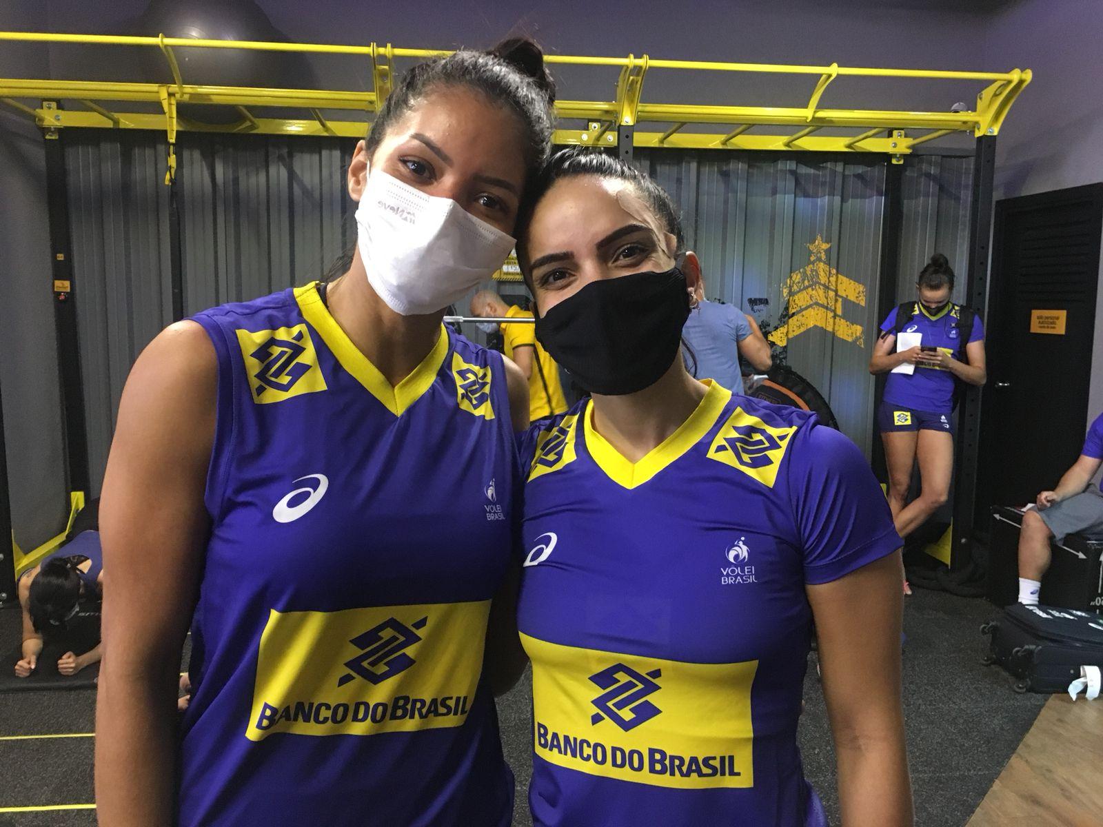 Natinha e Nyeme estão nos últimos ajustes para a estreia no sul-americano