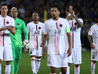 Club Brugge e PSG empatam em 1x1