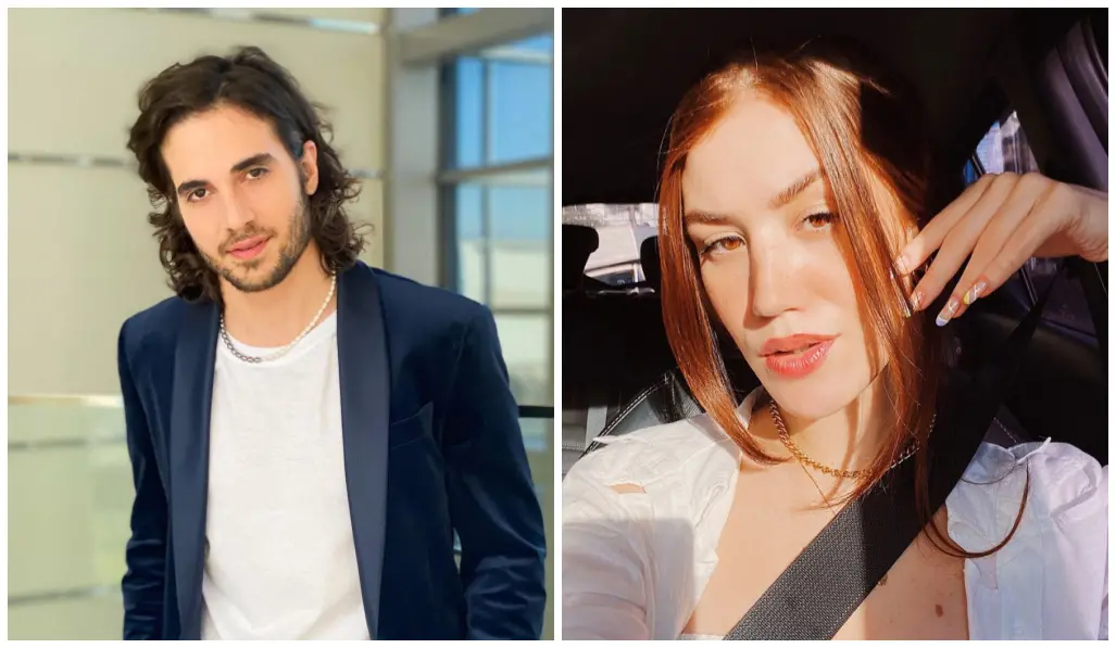 Montagem de fotos de Fiuk e Thaísa Carvalho