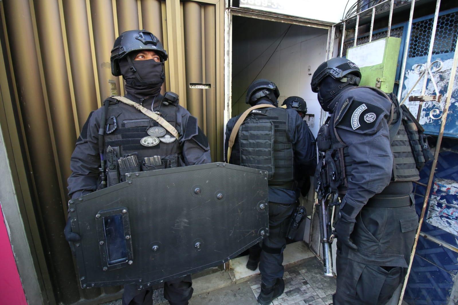 Esquadrão do Bope da Bahia foi acionado para participação de operação