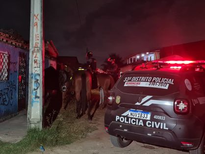 Polícias Civil e Militar de Caucaia no bairro Padre Júlio Maria
