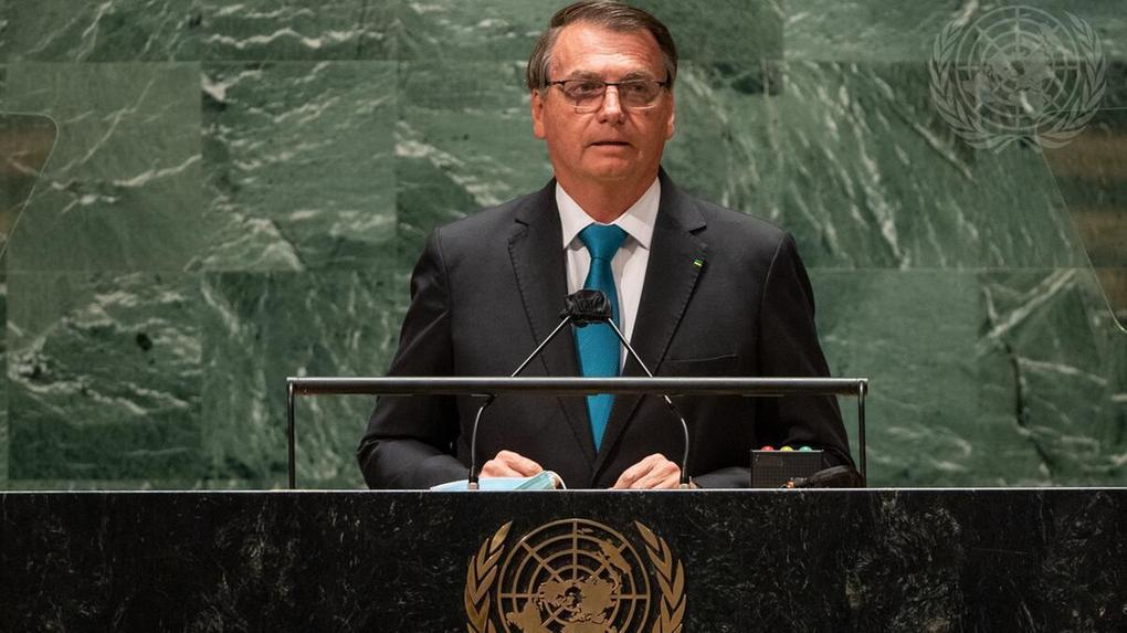 Presidente Jiar Bolsonaro abre 76ª Assembleia Geral da Onu