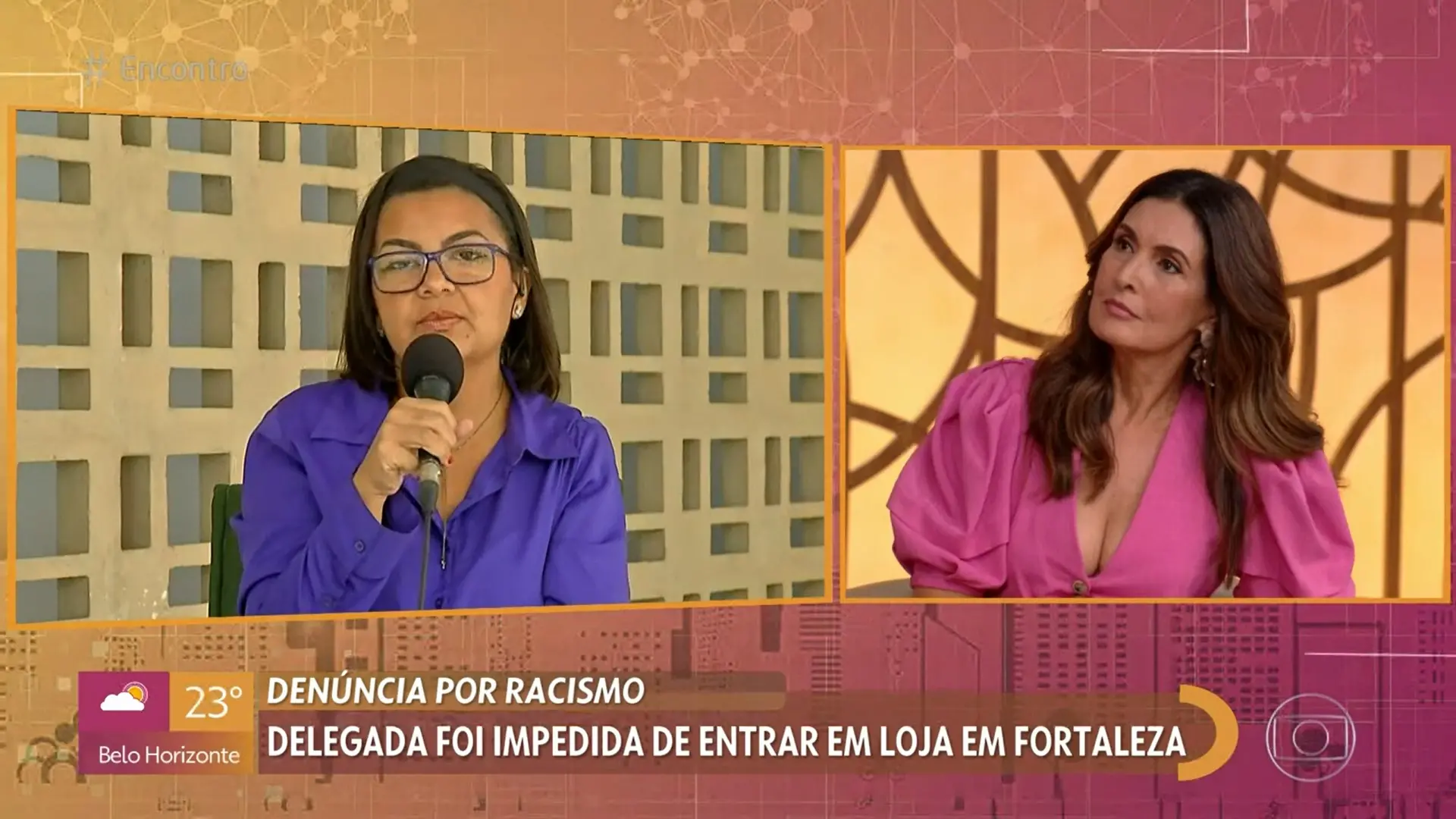 Delegada deu relato de caso para Fátima Bernardes