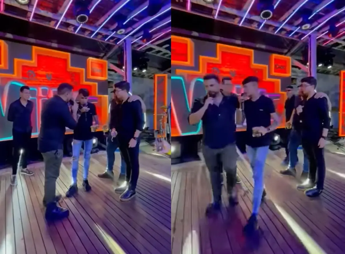 Xand Avião e Zé Vaqueiro estavam no palco de pocket show durante ocorrido