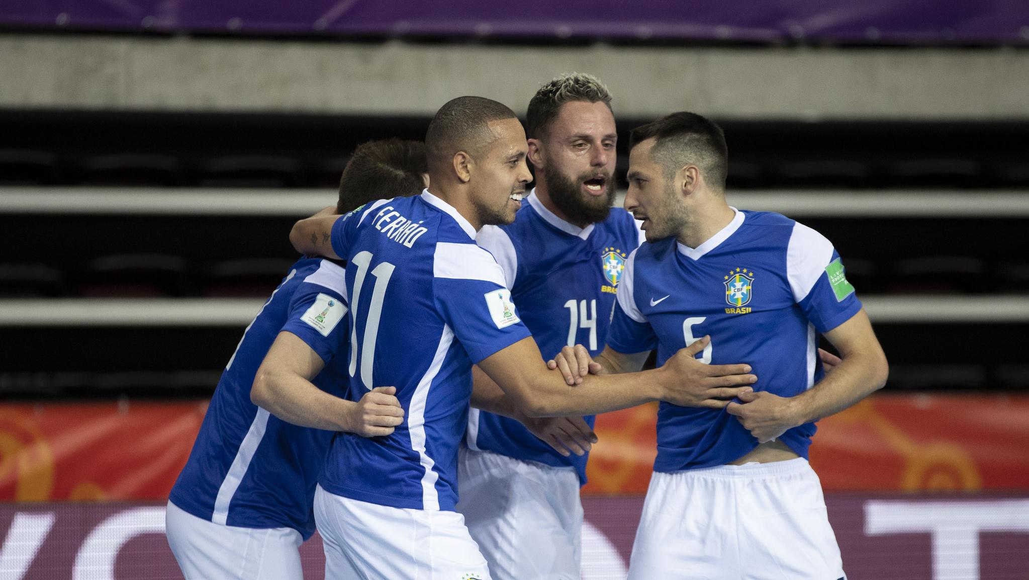 Copa do Mundo de Futsal: Brasil encara Japão pelas oitavas de final