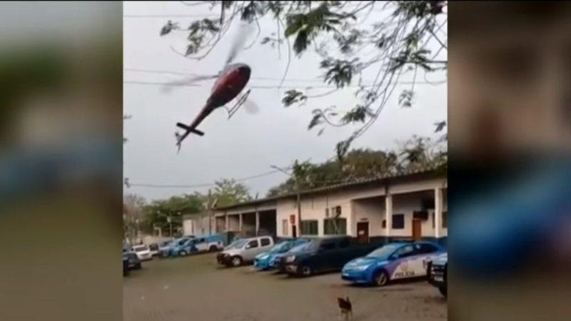 helicóptero sequestrado no Rio de Janeiro