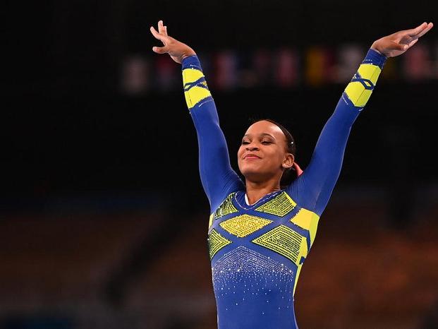 Brasil conquista a prata inédita no Mundial de Ginástica Artística sob  liderança de Rebeca Andrade - Estadão