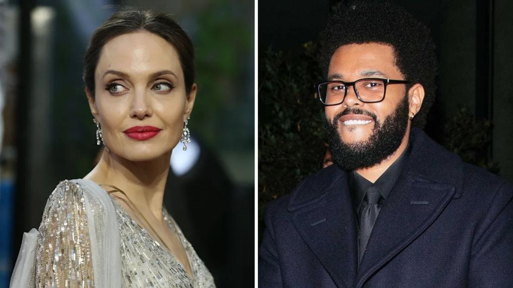 Angelina Jolie e The Weeknd