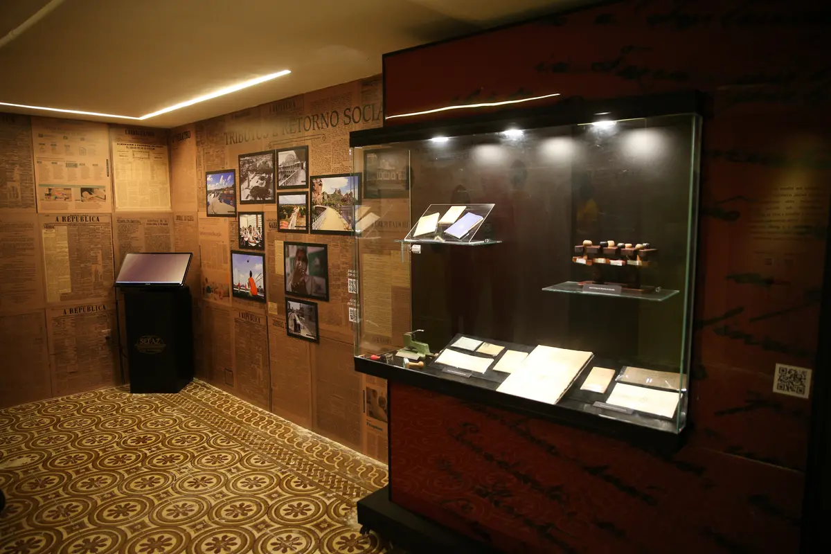 Exposição no Centro de Memória da Sefaz