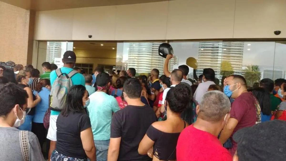 Vacinação no Centro de Eventos