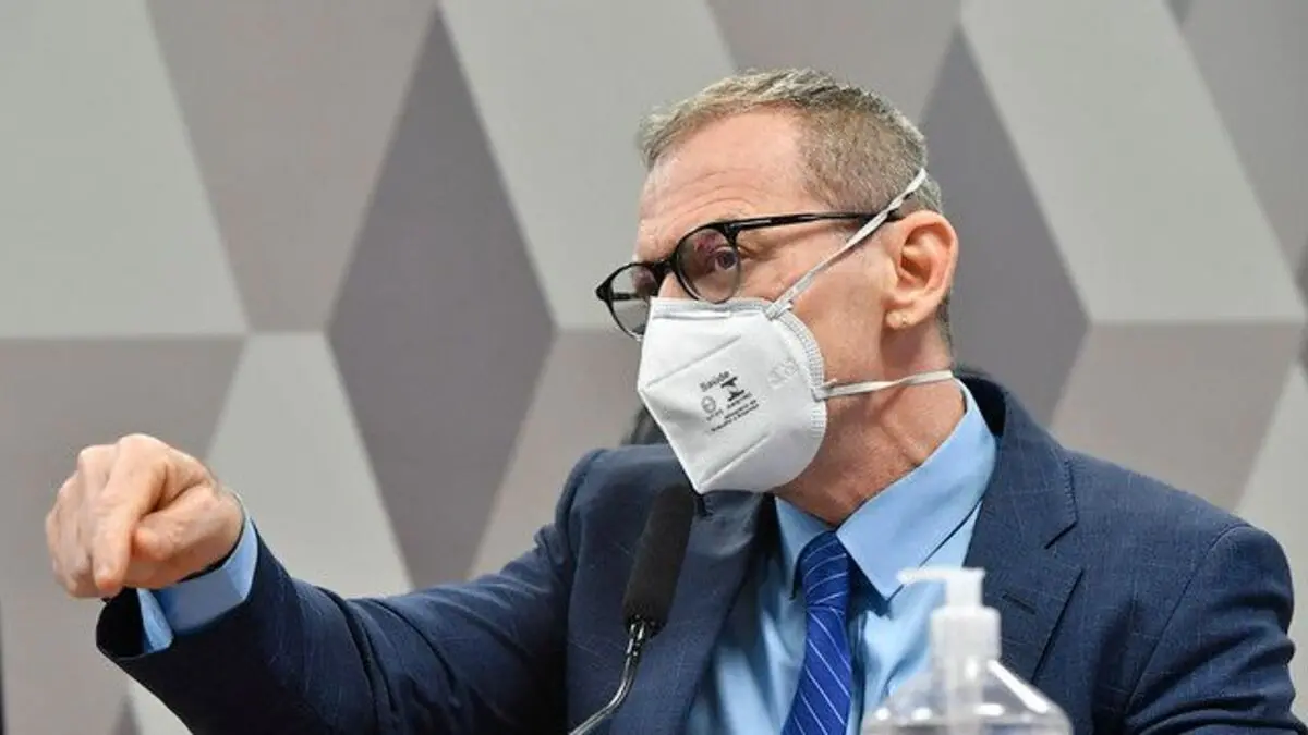 Fabiano Contarato na sessão da CPI da Covid expõe comentários homofóbicos