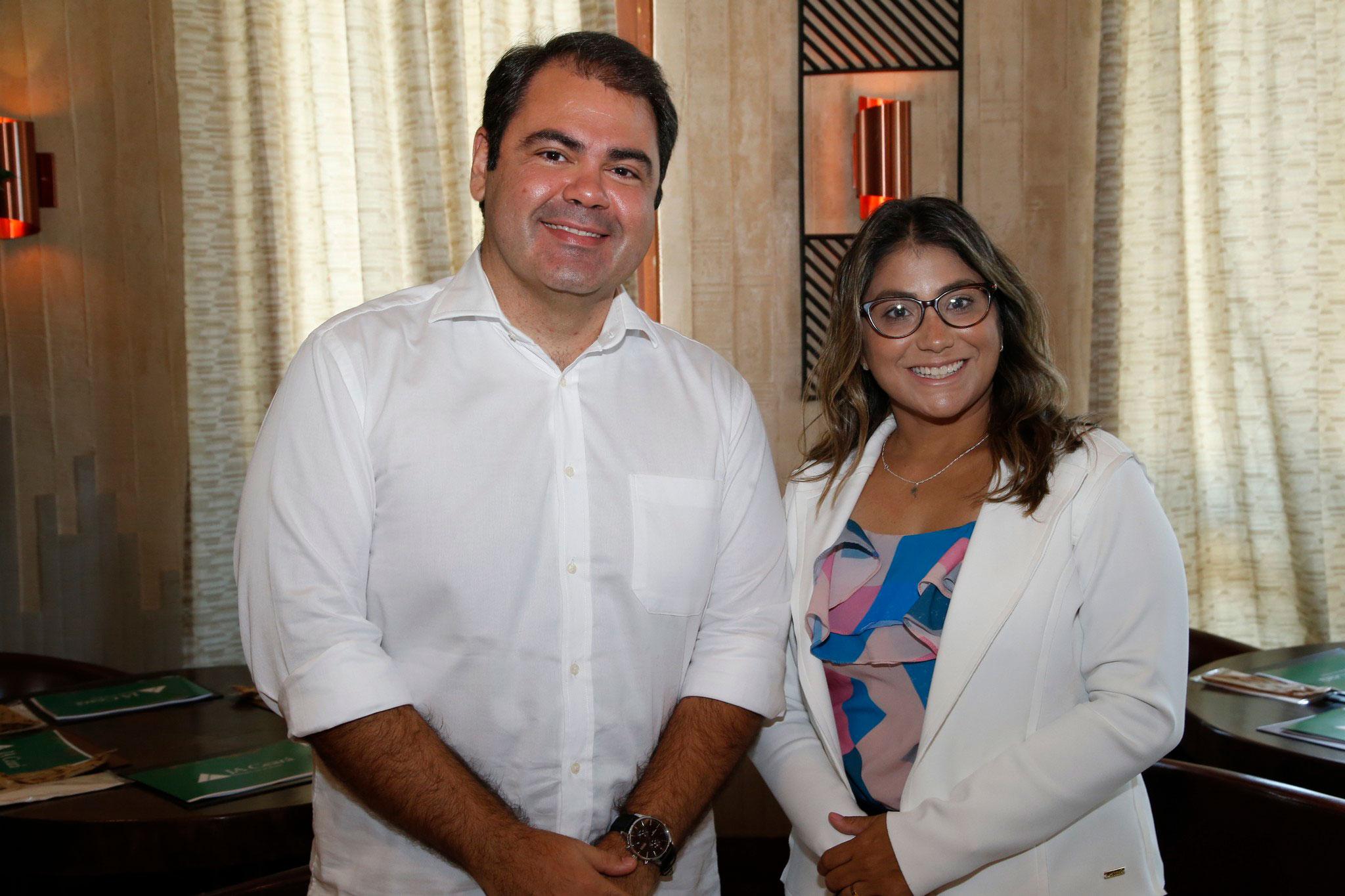 Marco Aurélio e Natalia Teixeira