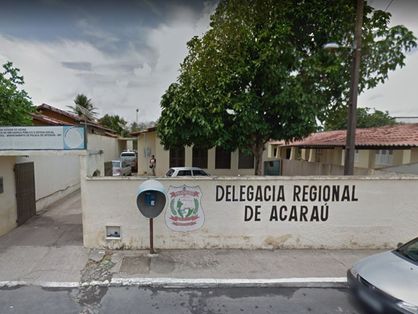 fachada da delegacia regional de acaraú