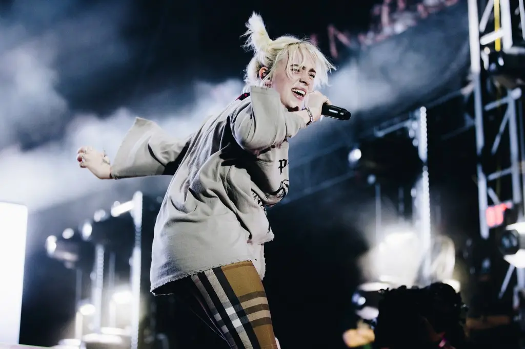 Imagem da notícia: Billie Eilish protesta contra lei anti-aborto durante show no Texas