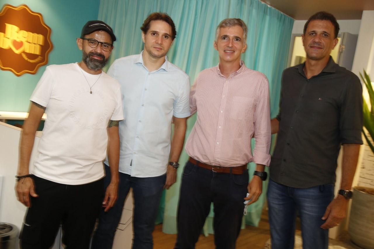 André Mota, Benjamin Oliveira, Bernardo Legey e Wellington Oliveira