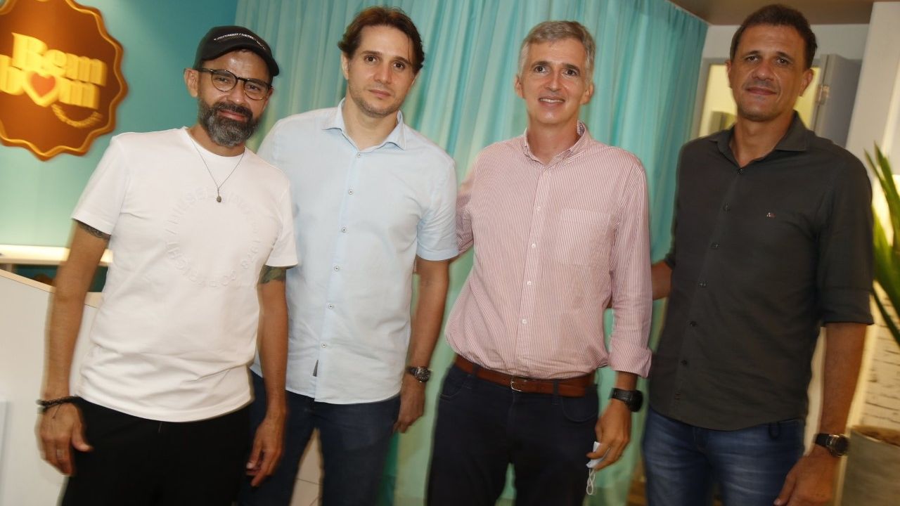 André Mota, Benjamin Oliveira, Bernardo Legey e Wellington Oliveira