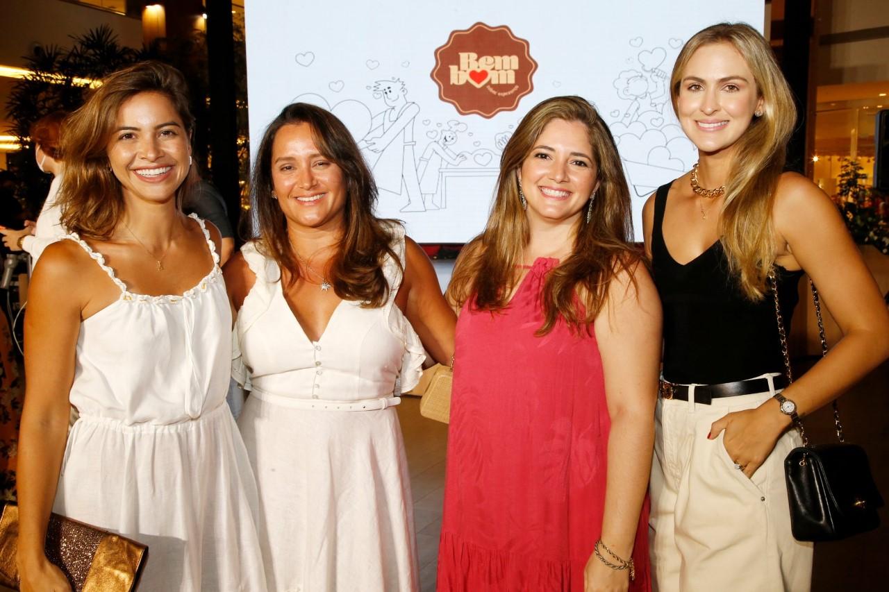 Afra Bellucci, Juliana Mota, Patrícia Lavor e Fernanda Dourado