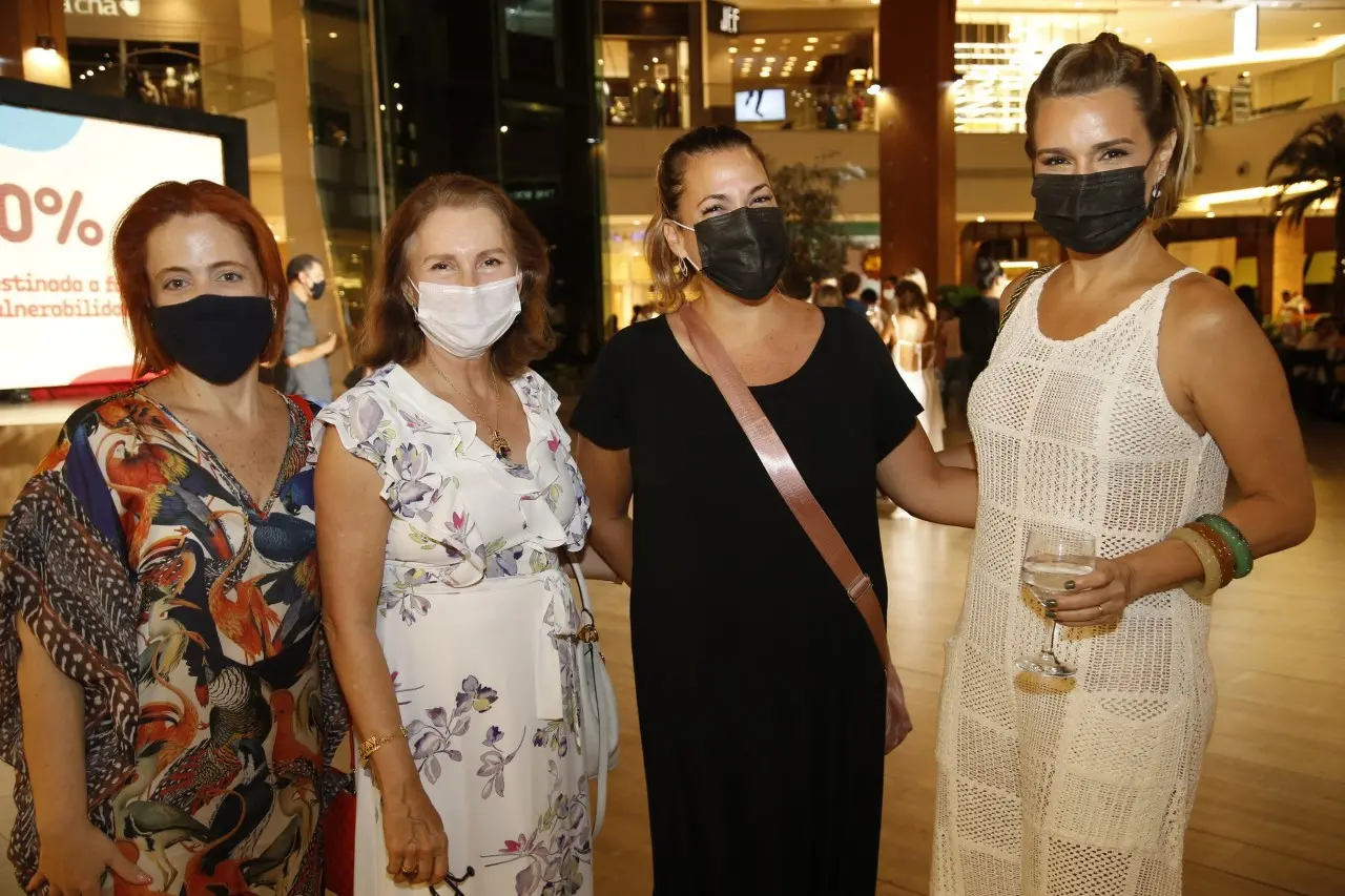 Ana Rachel Mendonça, Renata Jereissati, Juliane Frankiel e Jeritza Gurgel