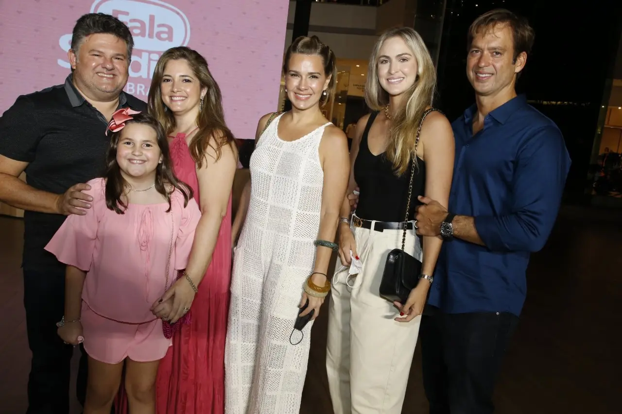 Lavor Neto, Maria Clara e Patrícia Lavor, Jeritza Gurgel, Fernanda Dourado e Danilo Régis Mota