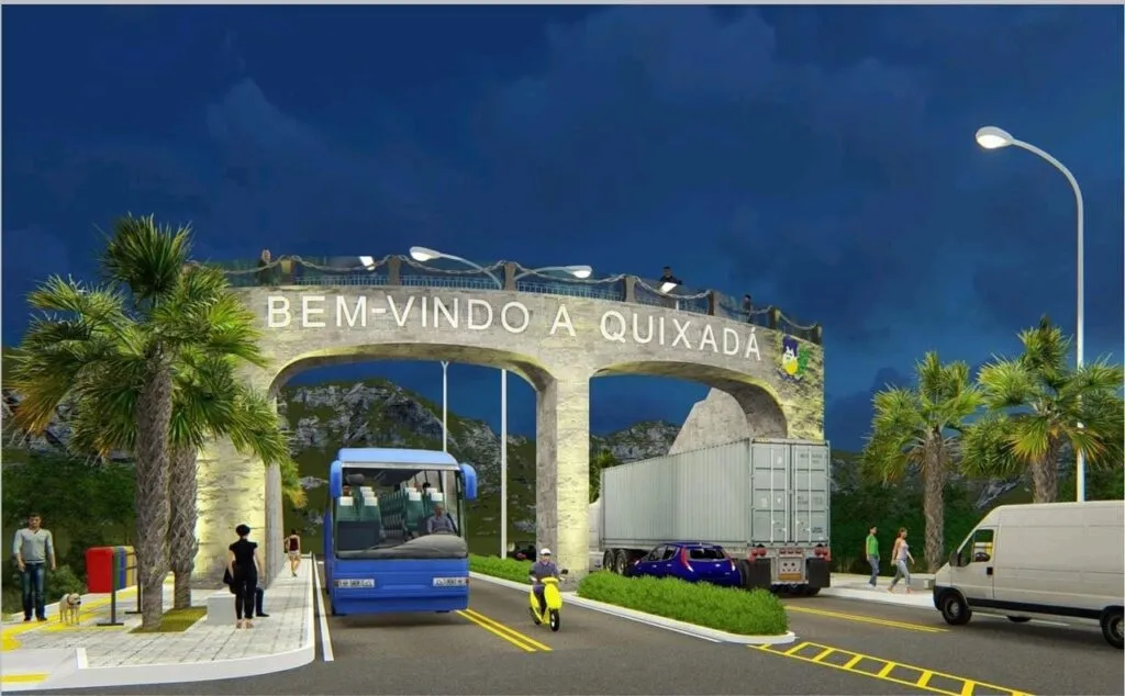O pórtico será construído na Avenida Jesus Maria e José, bem próximo à rotatória da BR-122