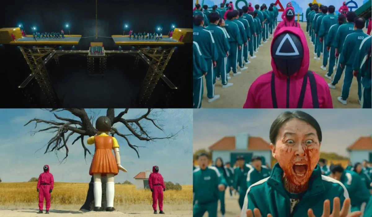 Cenas de Round 6, série coreana da netflix