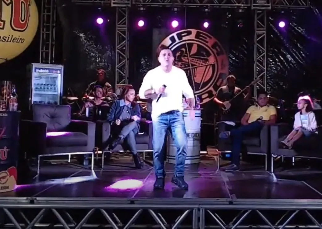 Em agosto do ano passado, cantor participou de live com outros ex-integrantes da Nnoda de Caju
