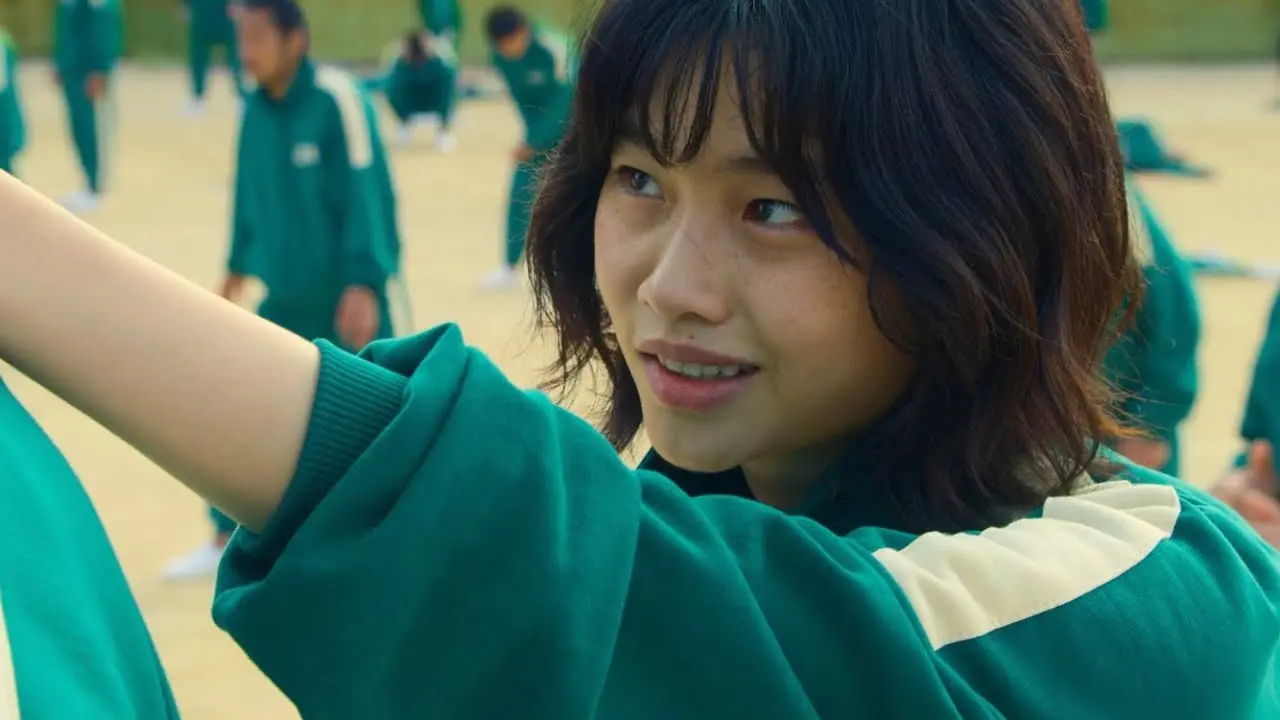 Jung Hoyeon no set de Round 6