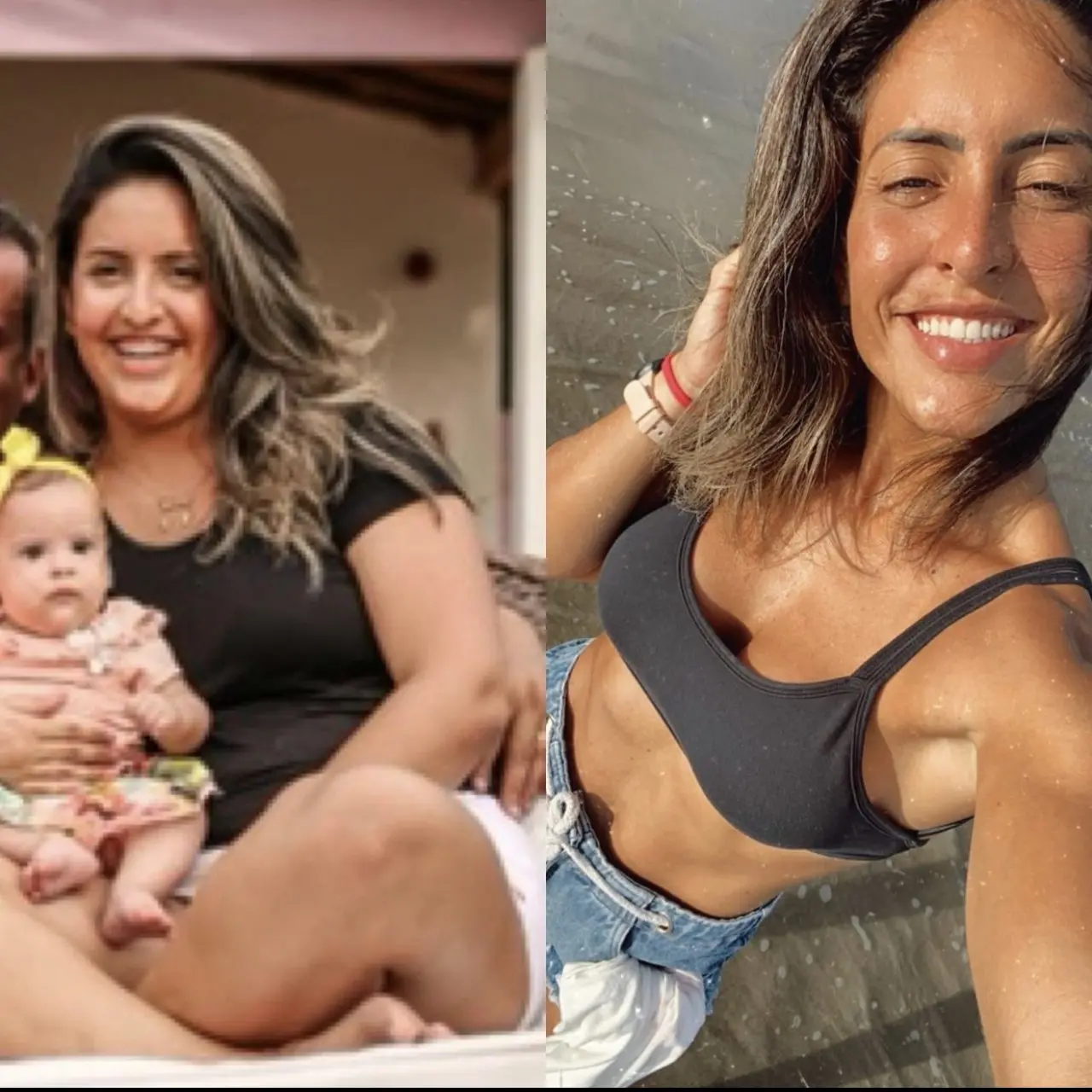 “Não foi fácil eliminar 23kg, viver o processo da busca pela massa magra, gostar do que eu vejo no espelho. A gente sempre acaba começando de uma forma errada até a mente entender o caminho correto. Para buscar a nossa melhor versão, é preciso se AMAR muito para não desistir.”