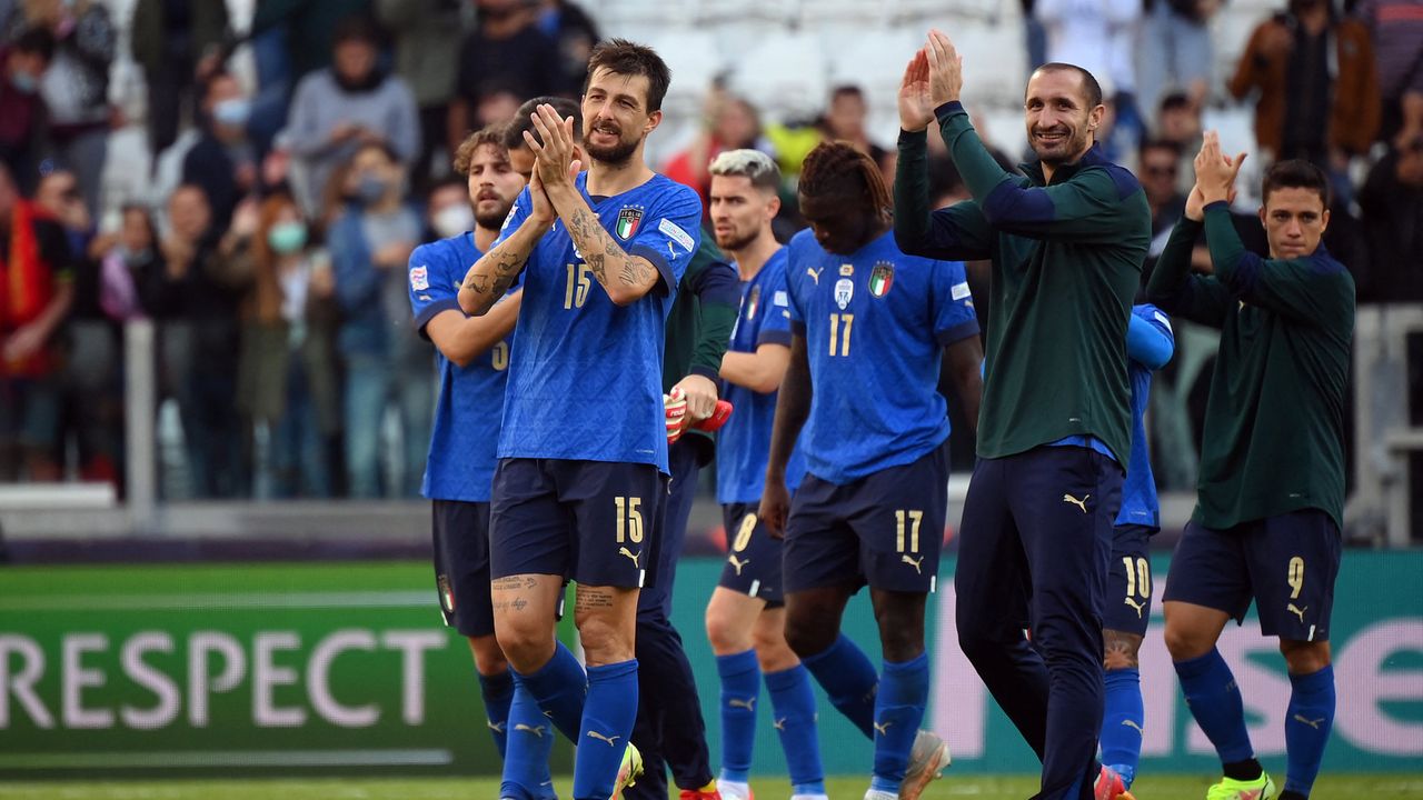 Itália venceu a Bélgica e ficou com terceiro lugar na Nations League