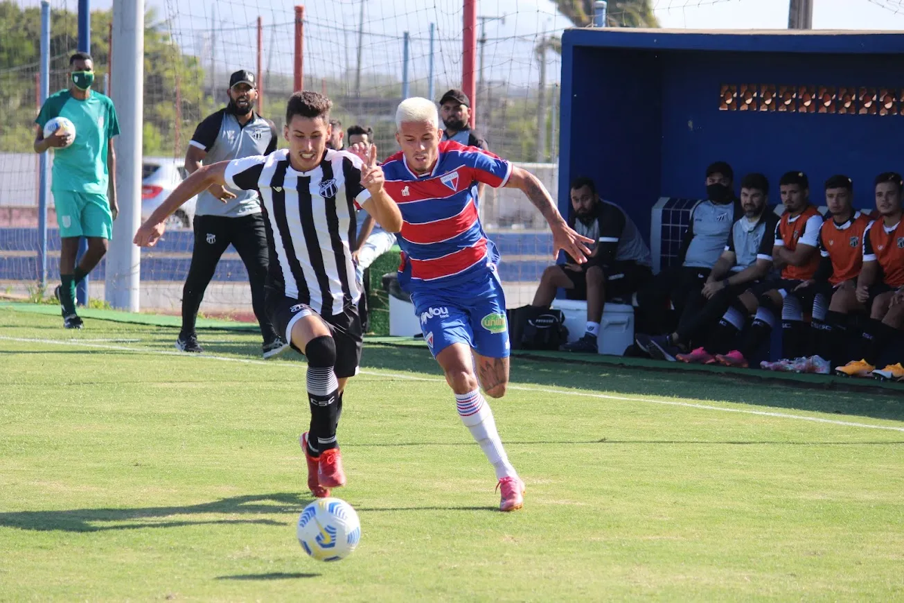 Fortaleza e Ceará empataram sem gols neste domingo