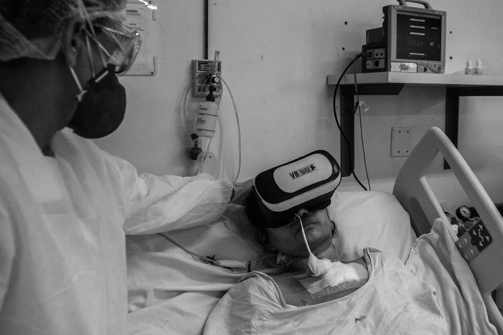 Terapia Ocupacional: conforto visual para os pacientes com Covid-19.