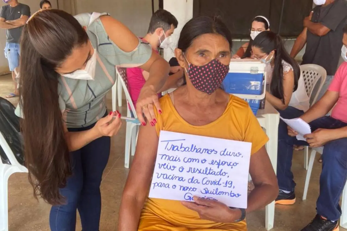 Vacinação de quilombolas