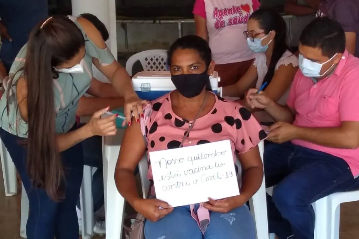 Vacinação de quilombolas