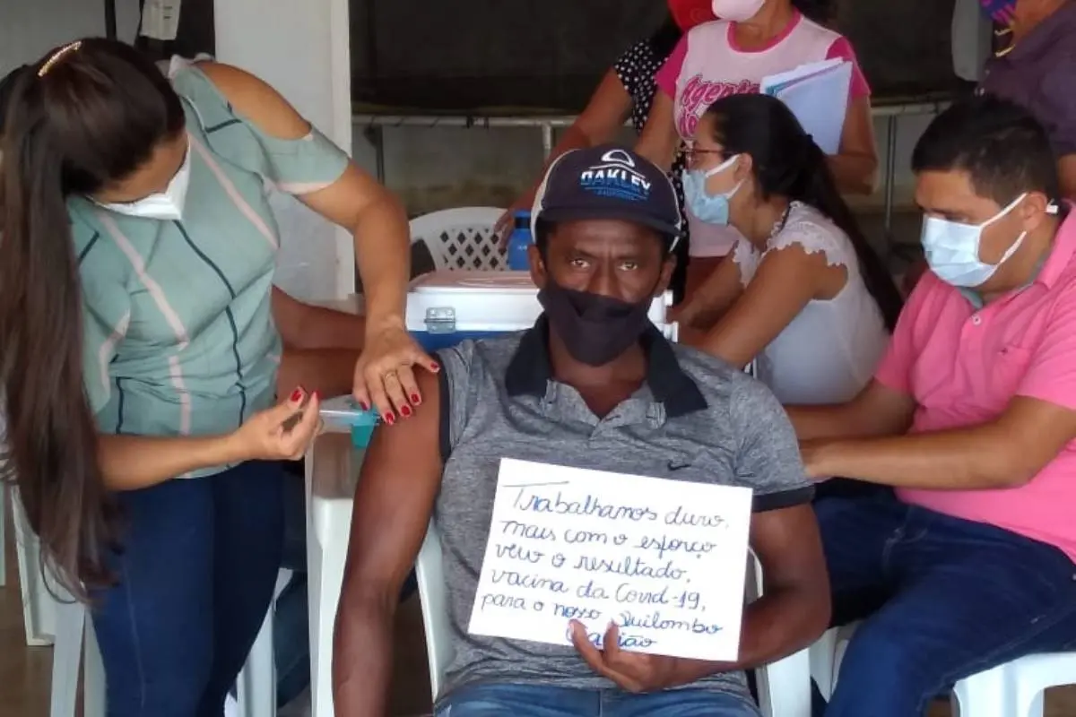 Vacinação de quilombolas