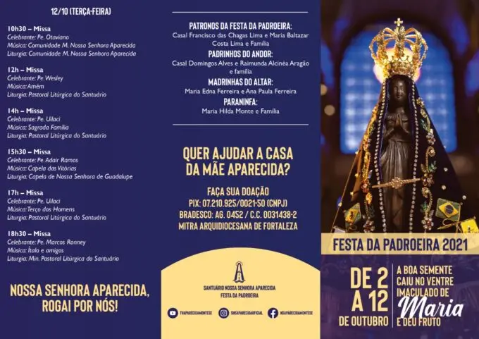 Arte com os horários