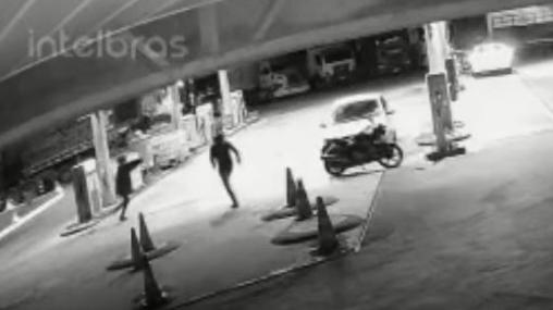 O assalto aconteceu num posto de combustíveis, em Forquilha.