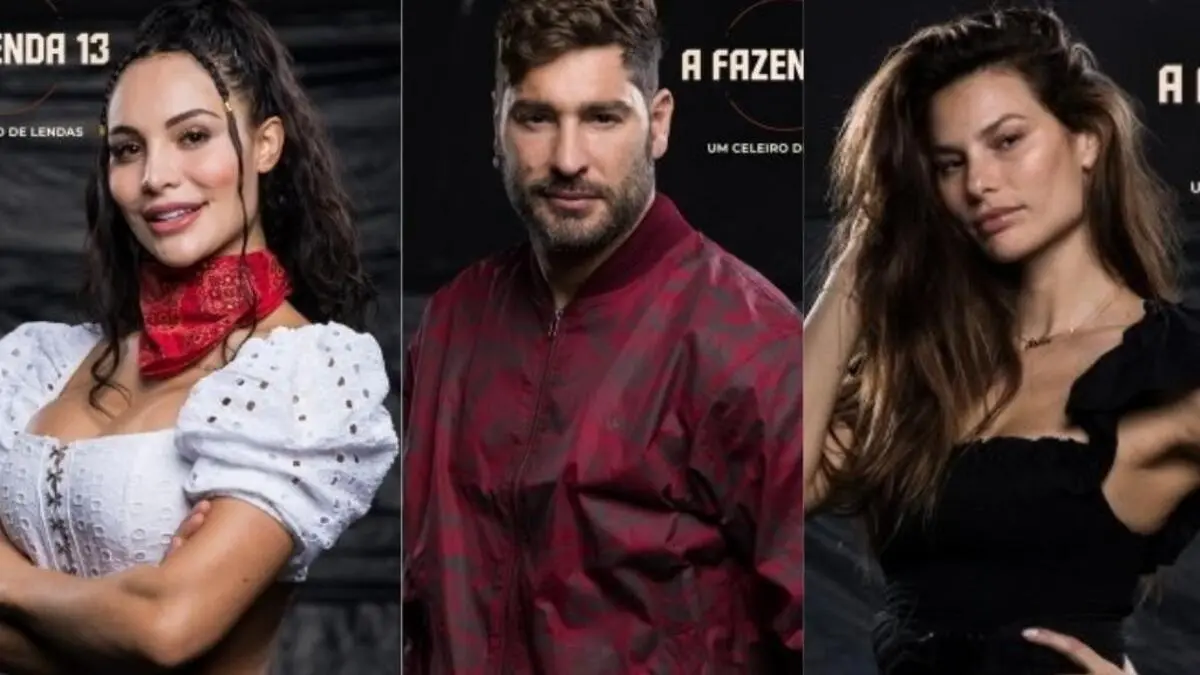 Aline Mineiro, Victor Pecoraro e Dayane Mello na Roça