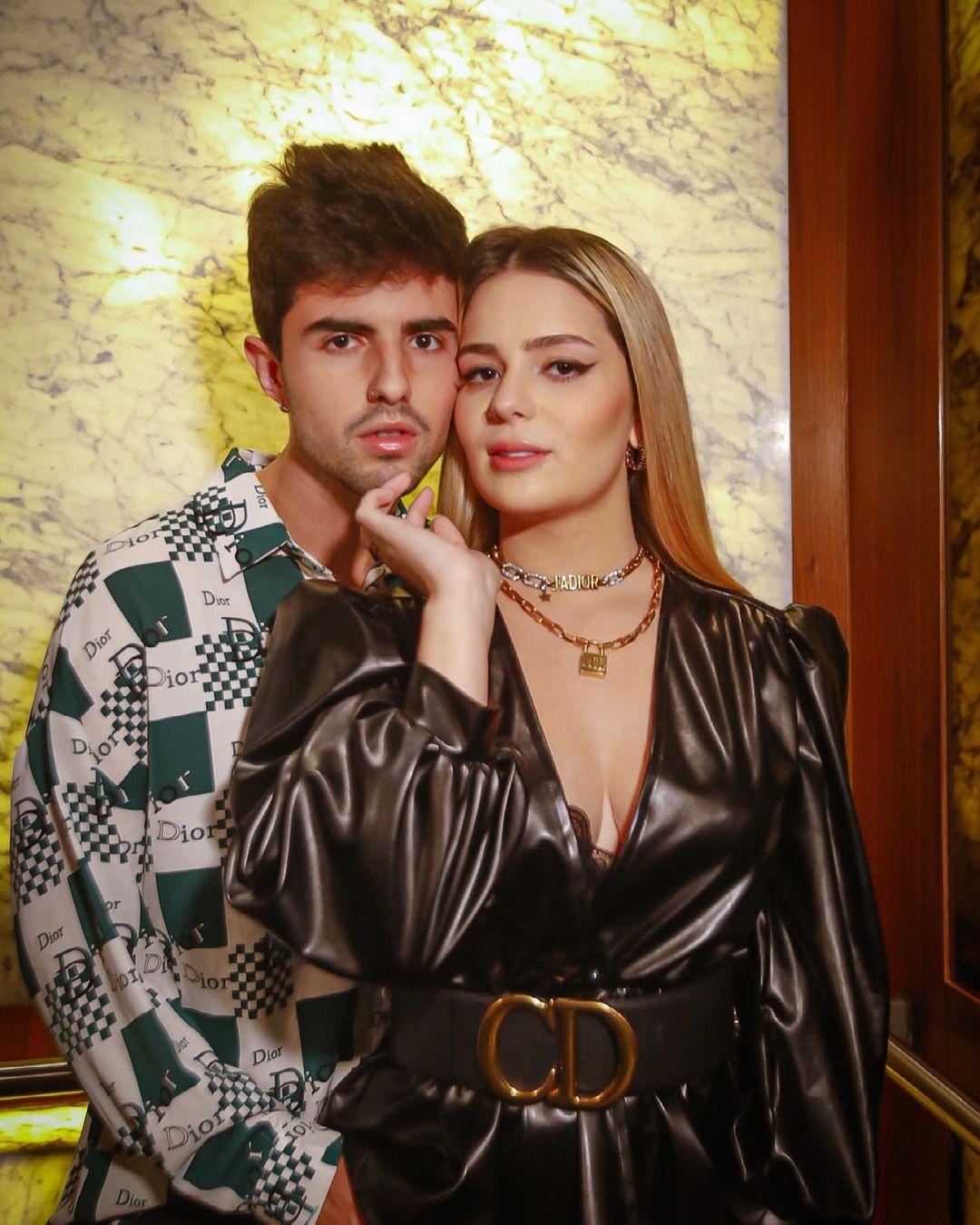 Viih Tube e Bruno Magri em foto juntos